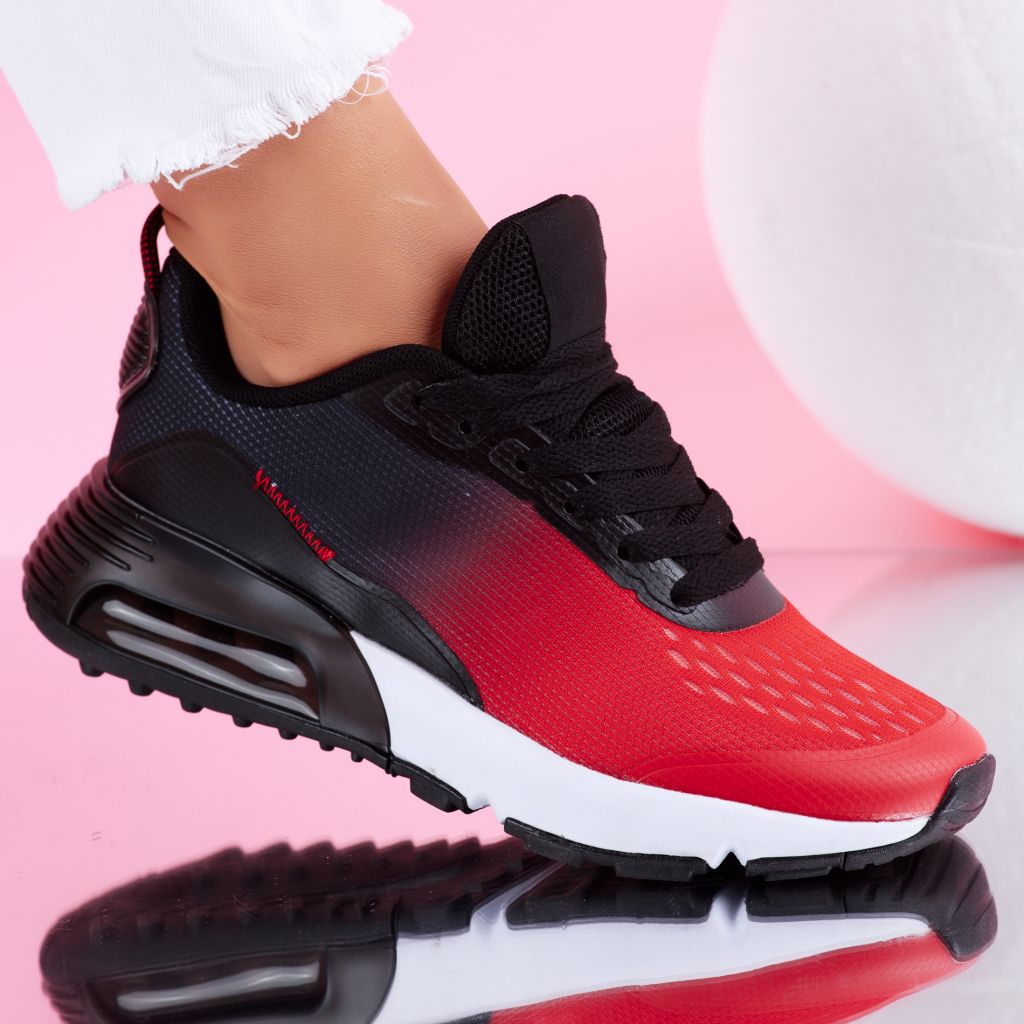 Дамски спортни обувки Zina червен #9192