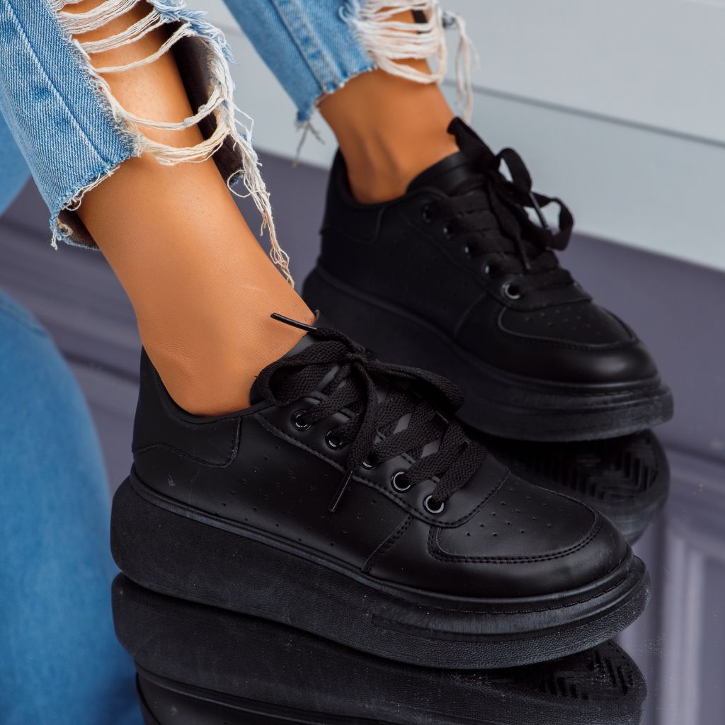 Дамски спортни обувки Luna черен #9300