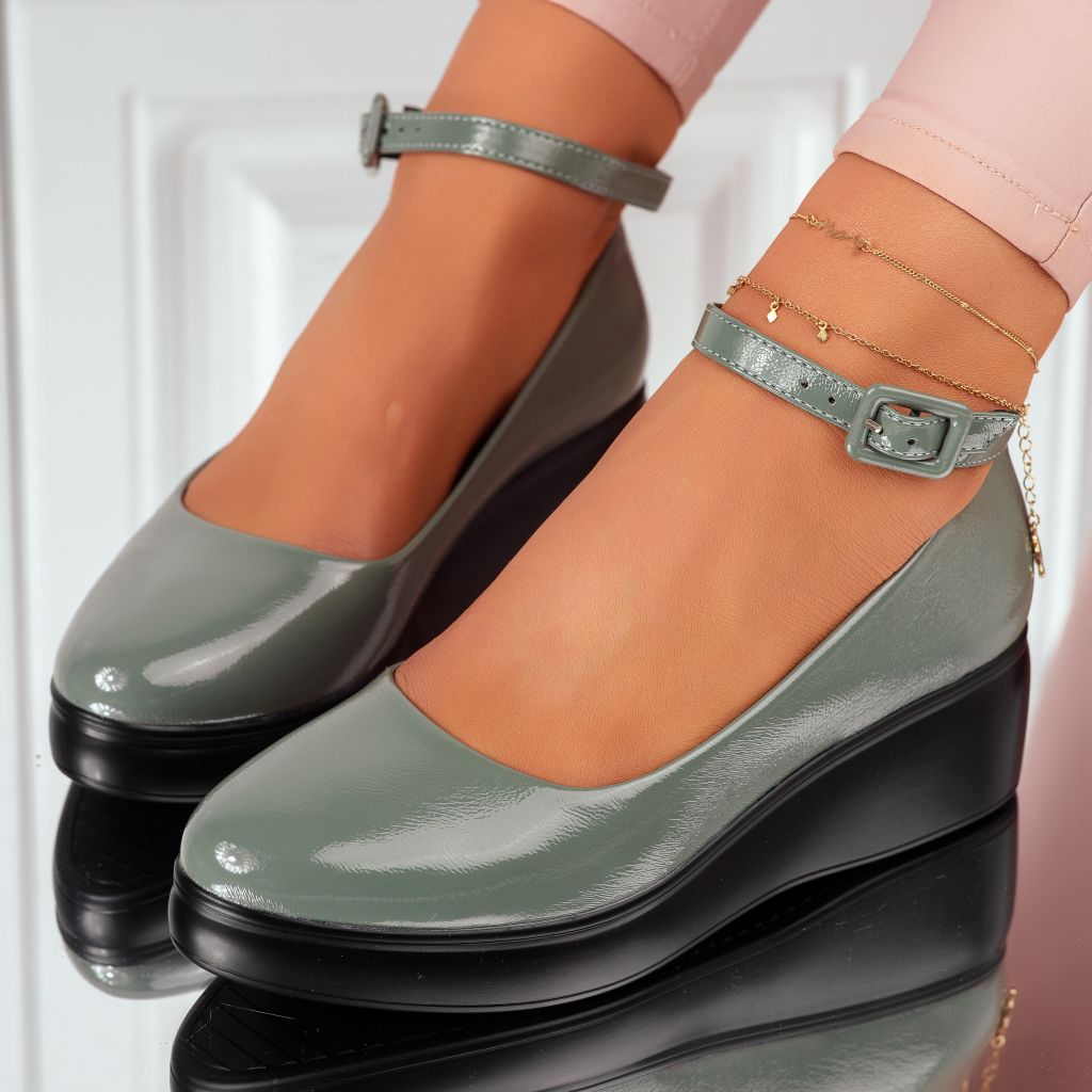 Ежедневни дамски обувки Dream зелено #9128