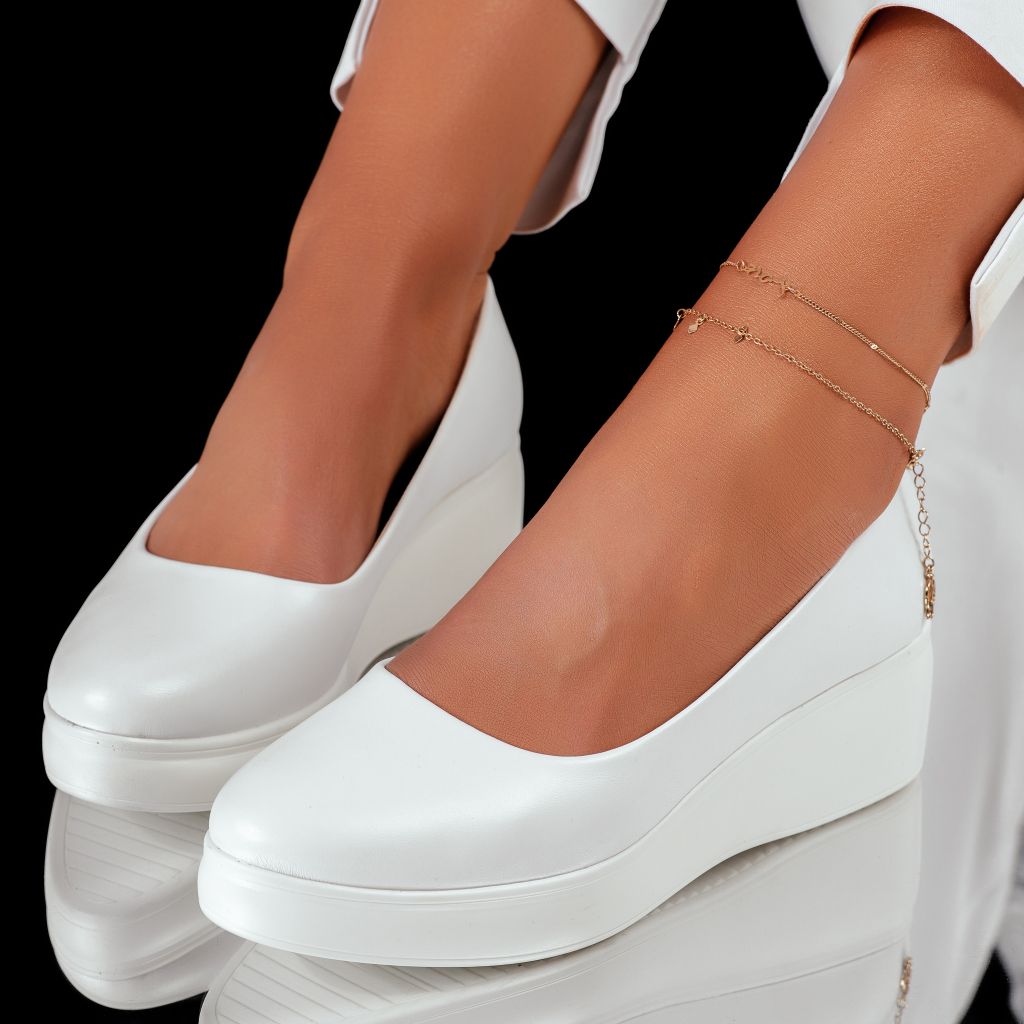 Ежедневни дамски обувки Heaven бяло #9133