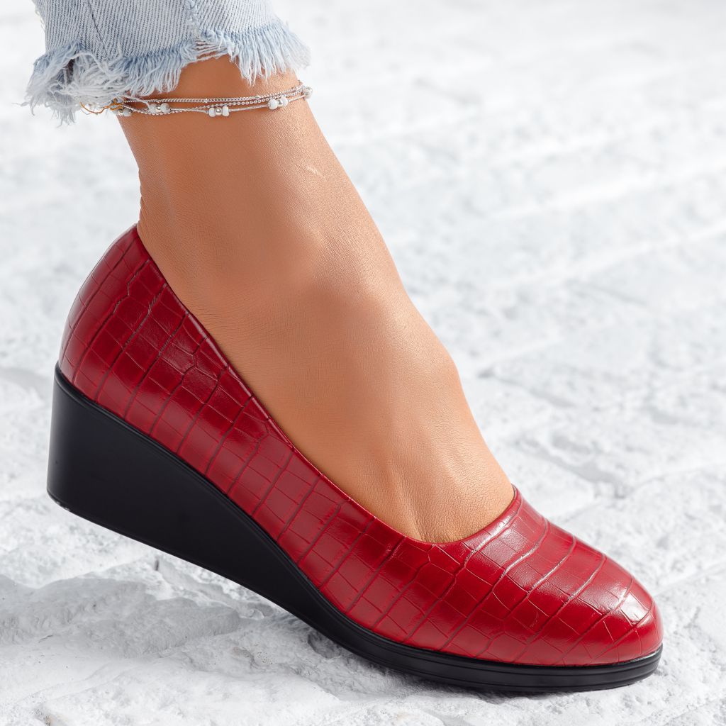 Alkalmi cipő Piros Jimena2 #9334