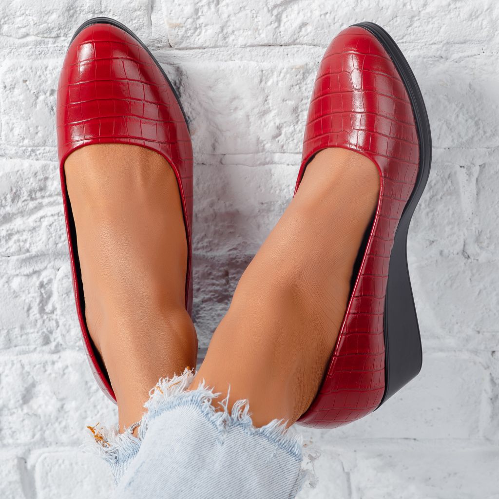Alkalmi cipő Piros Jimena2 #9334