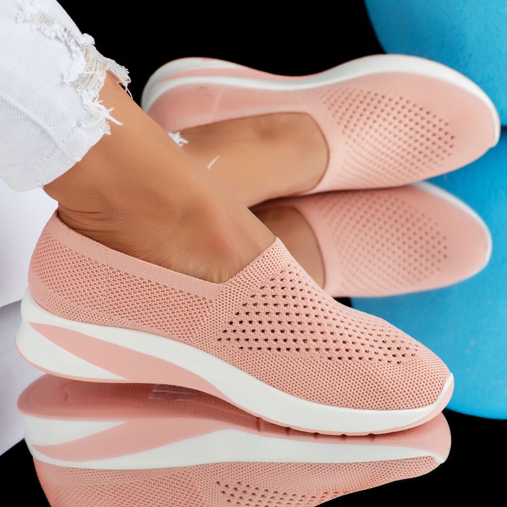 Дамски спортни обувки Saima розово #9342