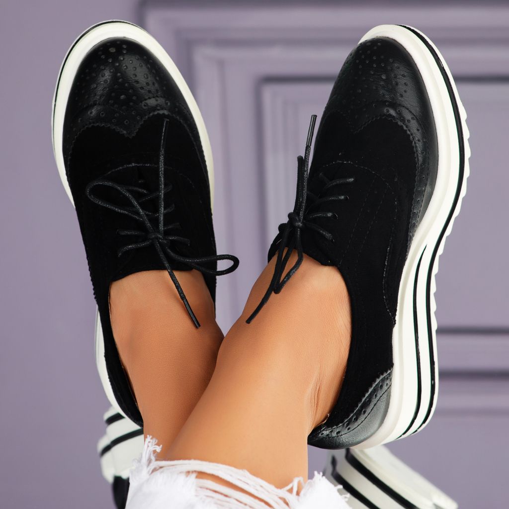 Дамски ежедневни обувки Evolet Черен #9354