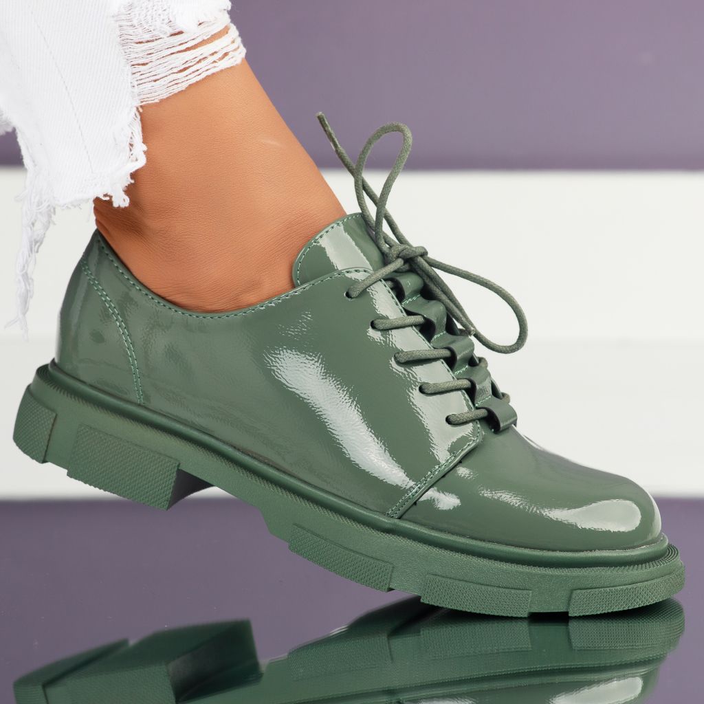 Дамски ежедневни обувки Samay Зелено #9356