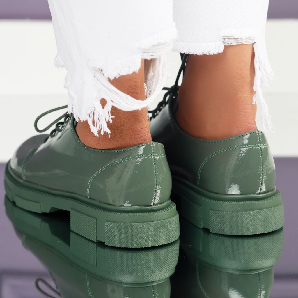 Alkalmi cipő Zöld  Samay #9356