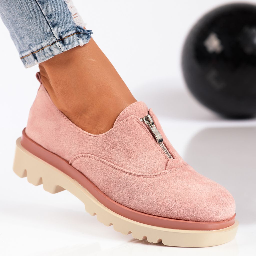 Ежедневни дамски обувки Melanie розово #9262