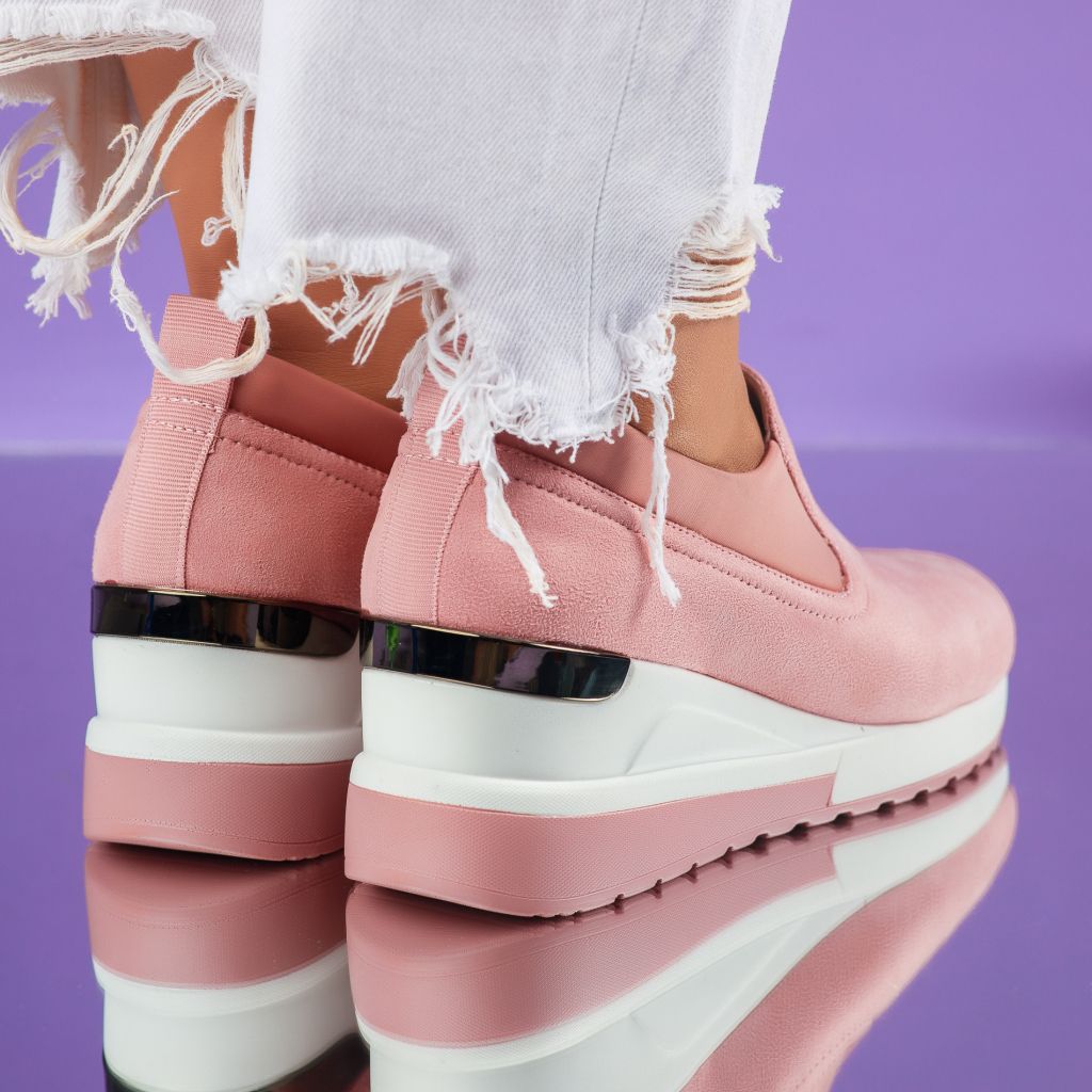Дамски спортни обувки Giulia Розово #9425