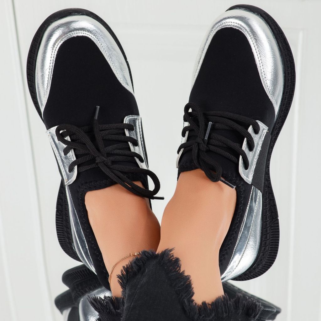Дамски спортни обувки Noelle Сребро #9529