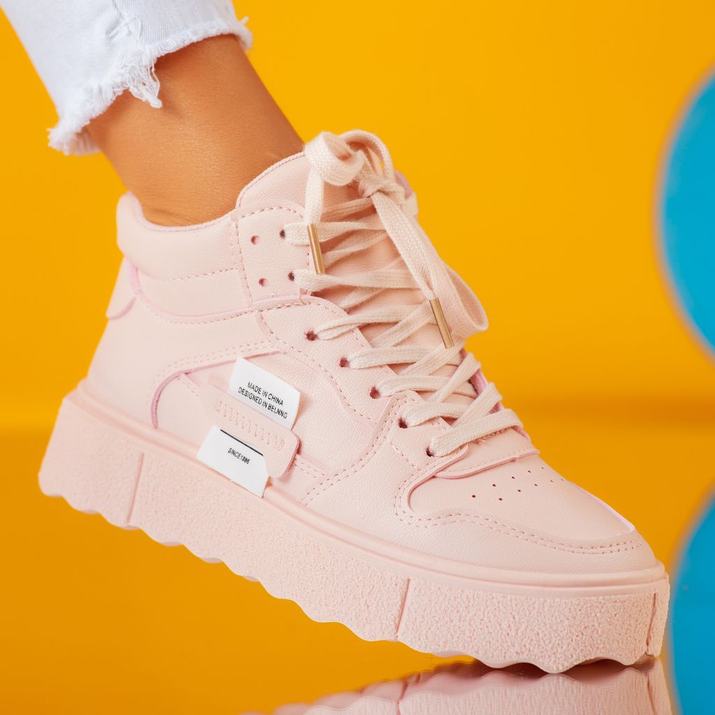 Дамски спортни обувки Rocky розово #9547
