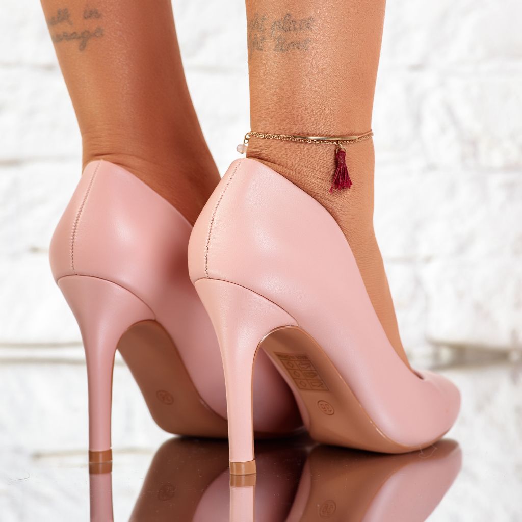 Дамски обувки с токчета Vogue2 розово #9620