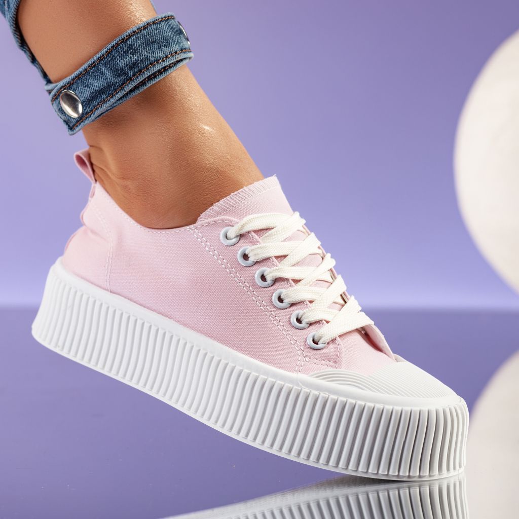 Дамски спортни обувки Skylar розово #9678