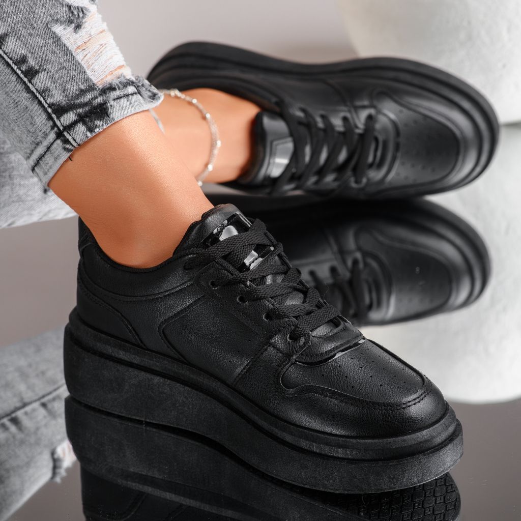 Дамски спортни обувки Zayn Черен #9730
