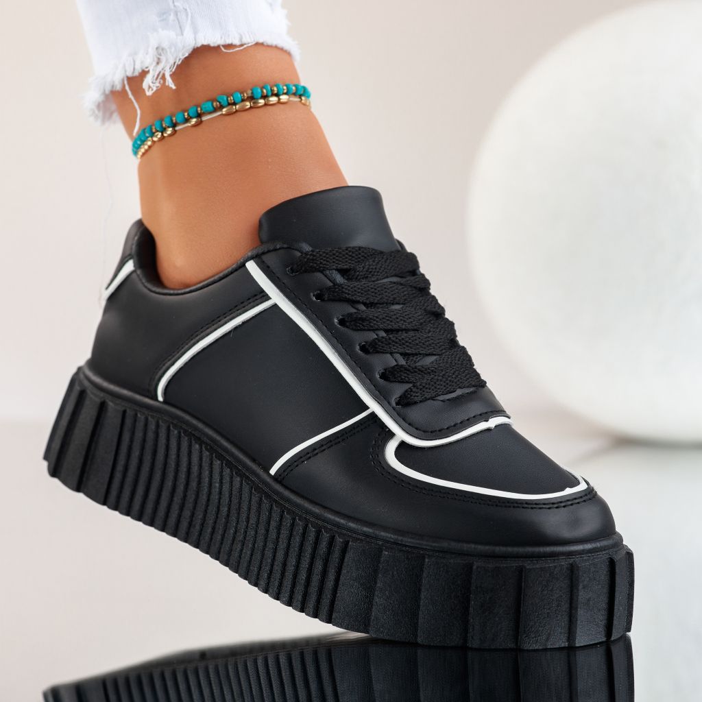 Дамски спортни обувки London Бяла #9786