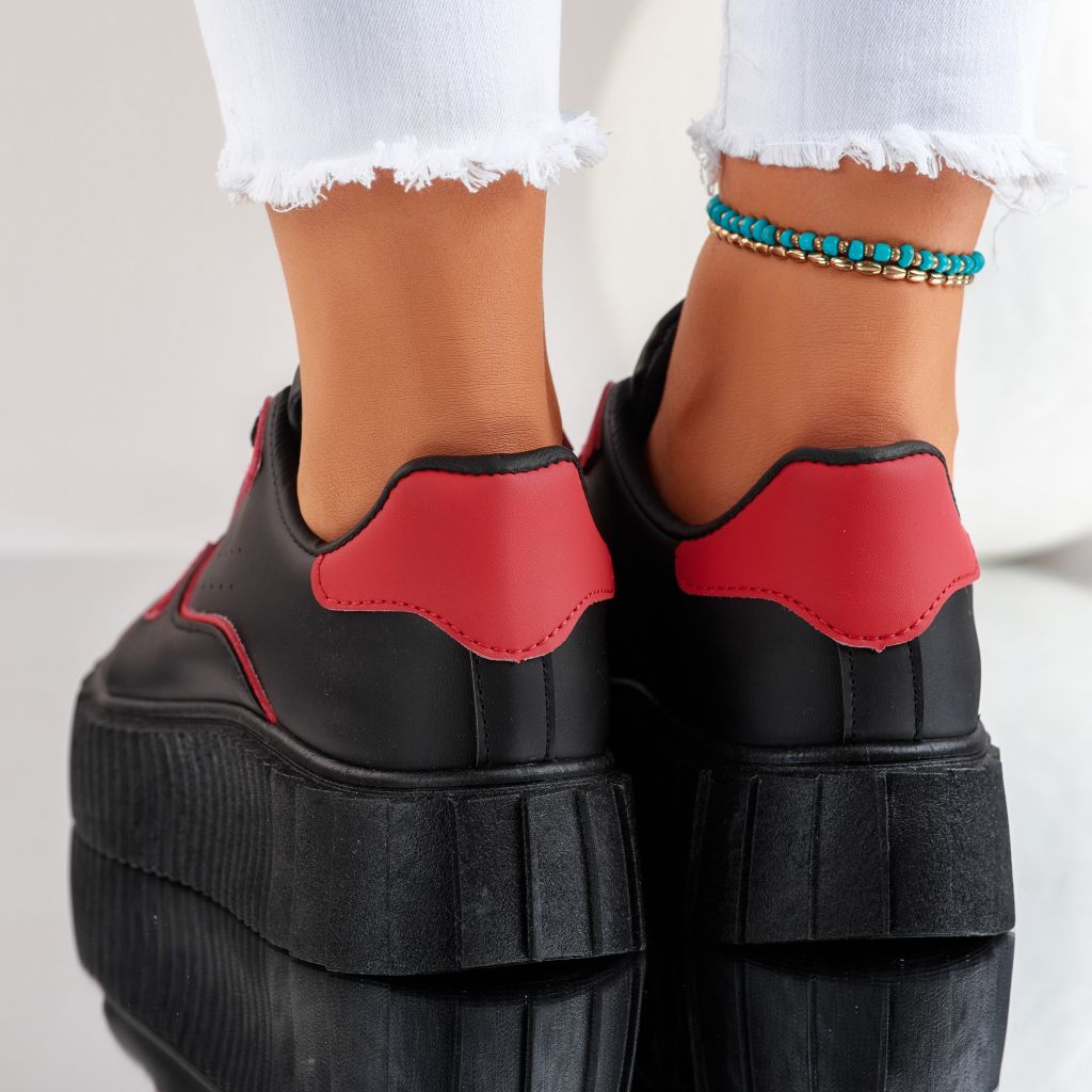 Дамски спортни обувки Ibiza червен #9799