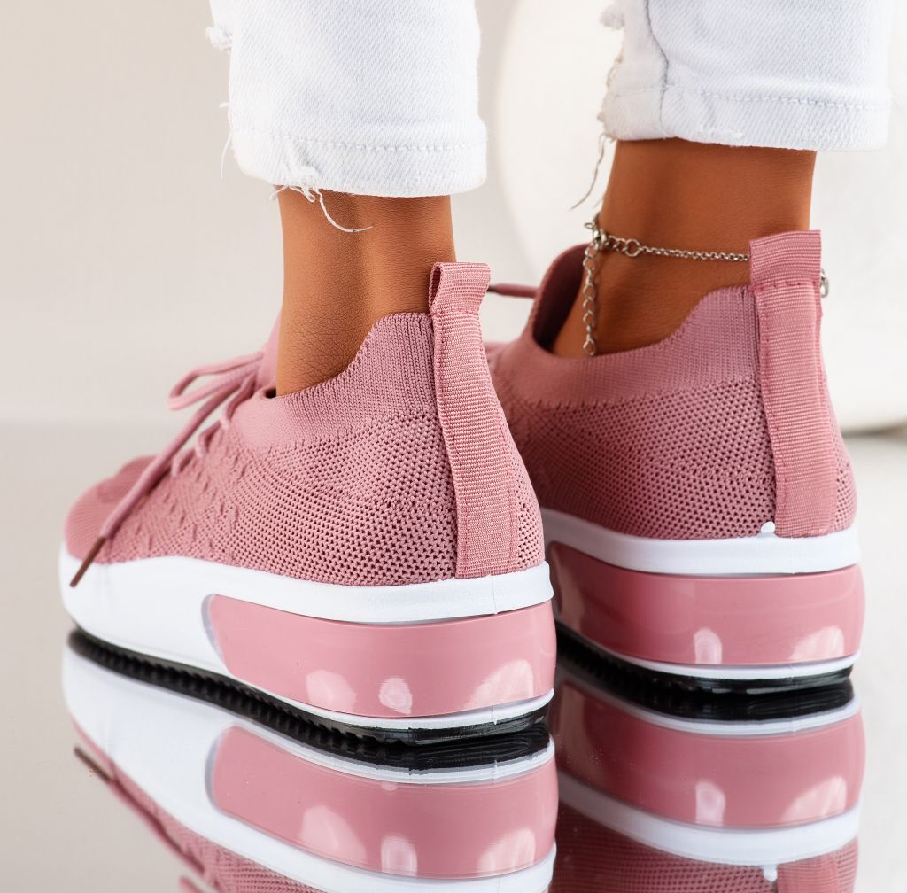 Текстилни спортни обувки Charlie розово #9936