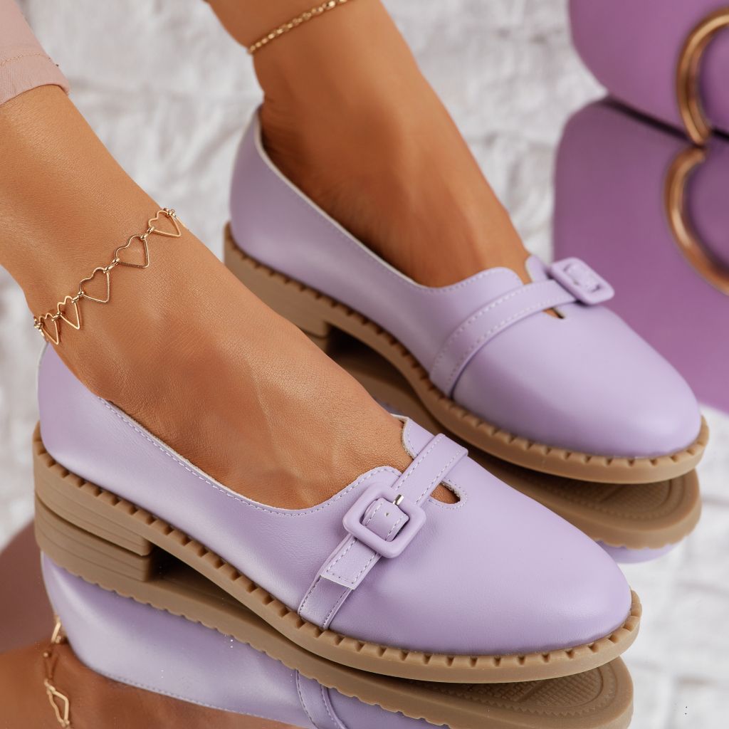 Дамски ежедневни обувки Tiffany лилаво # 9886