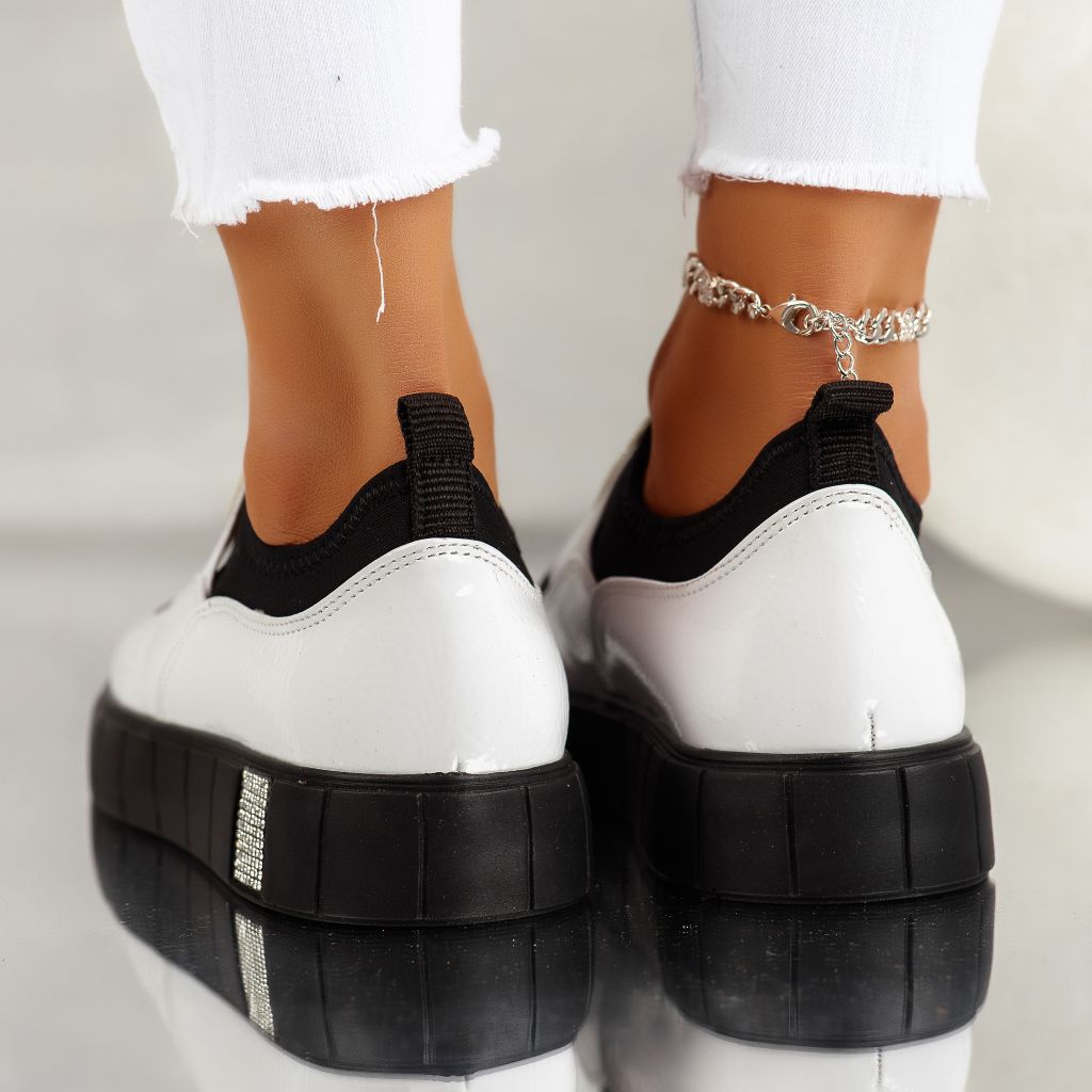 Дамски спортни обувки Celia Бяла #10879