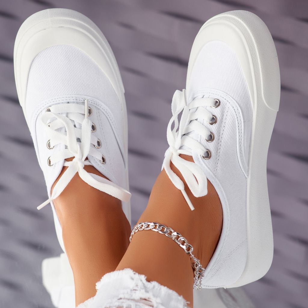 Дамски спортни обувки Desiree Бели #10517