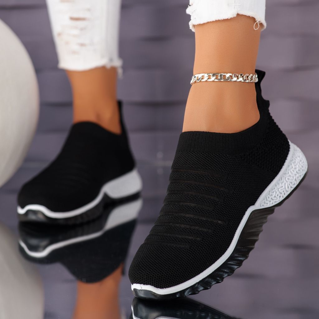 Дамски спортни обувки Frank Черен #10732