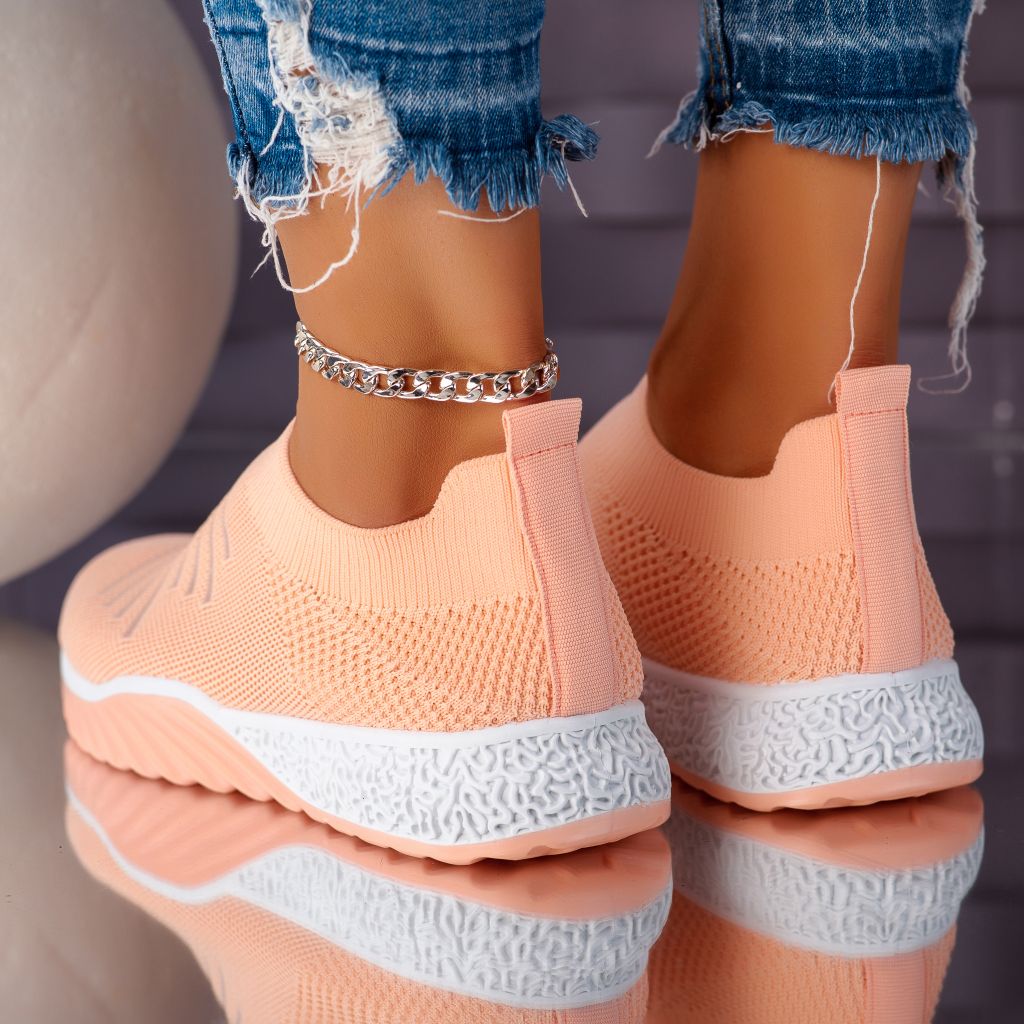 Дамски спортни обувки Frank розово #10734