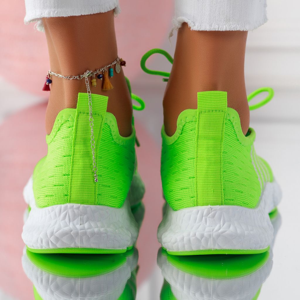 Дамски спортни обувки Evelyn зелено #11188