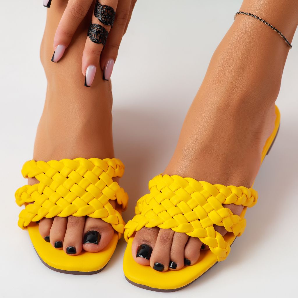 Дамски сандали  Talia жълт #11455