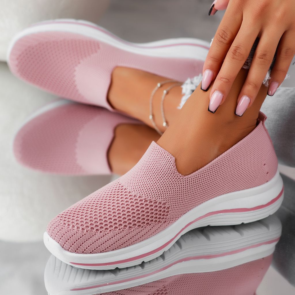 Дамски спортни обувки Erin розово #11569