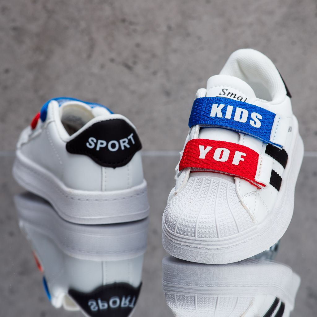 Спортни обувки за деца Show2 Бяло/черен #12203