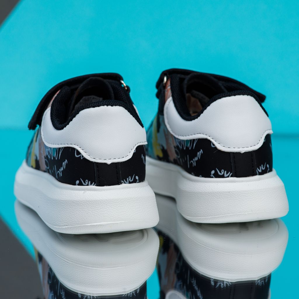 Спортни обувки за деца Margot черен/Бяло #12215