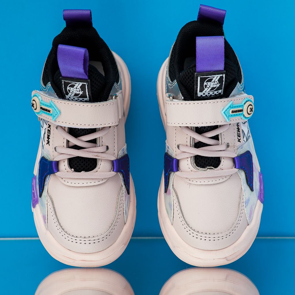 Спортни обувки за деца Lia лилаво/Розово #12328