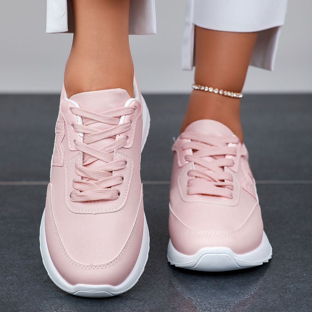 Дамски спортни обувки Mia Розово #12503