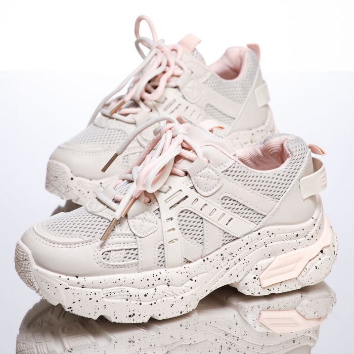 Дамски спортни обувки Kim Розово #13426