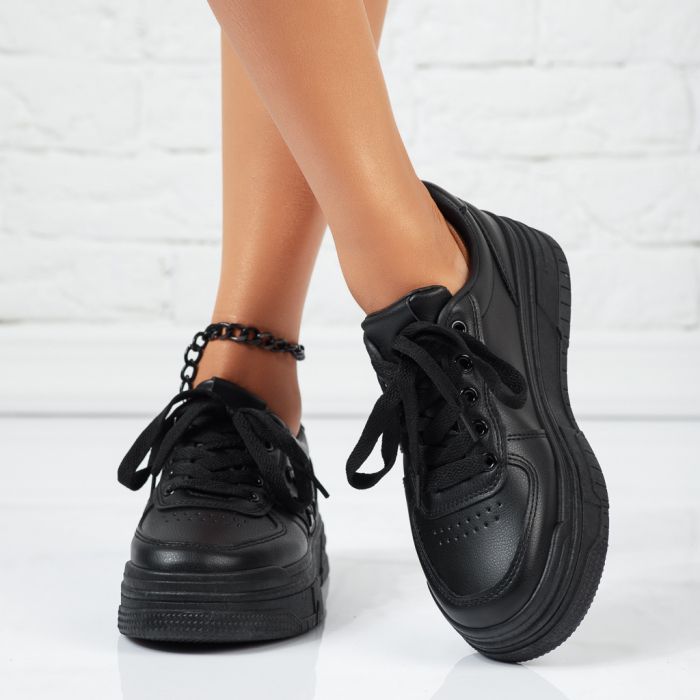 Дамски спортни обувки Sunny черен #13767