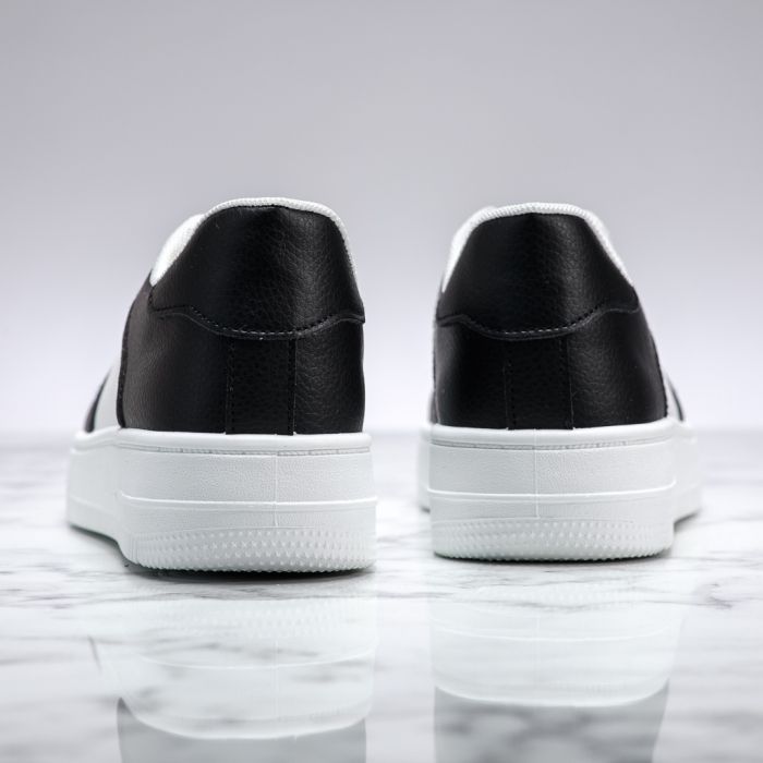 Дамски спортни обувки Lulu Бяло/Черни #13718