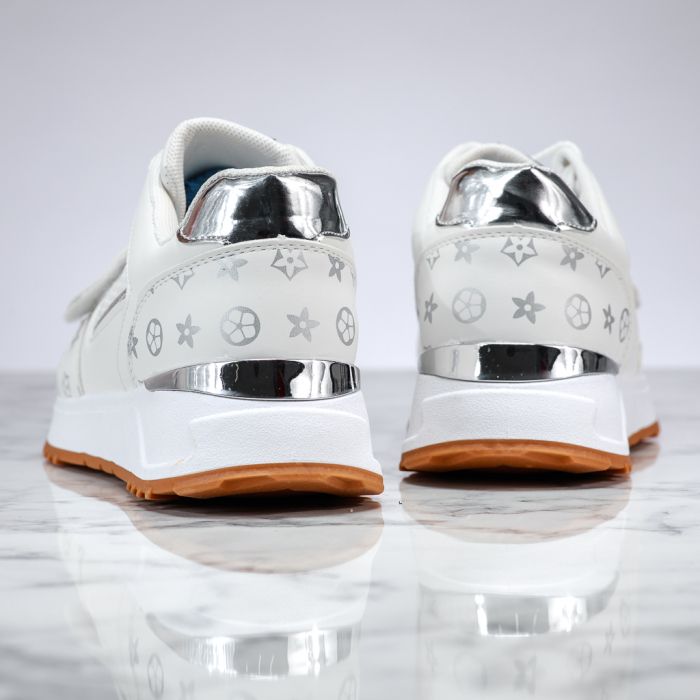 Дамски спортни обувки Finn Бяло #13711