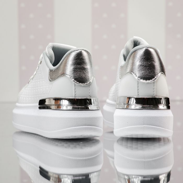 Спортни обувки за деца Serano Бяло/Сребро #13823
