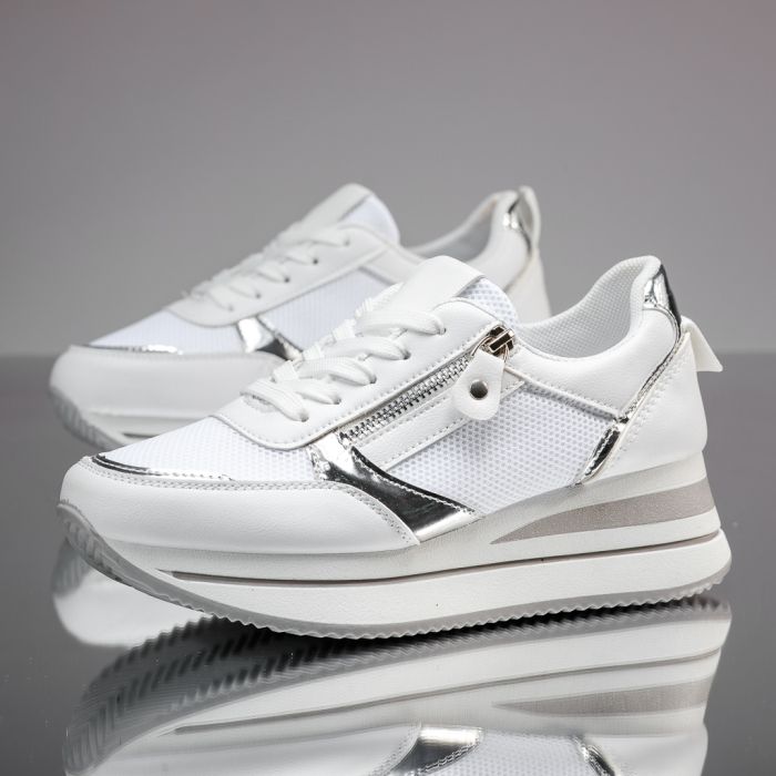 Дамски спортни обувки Elia Бяло #13857