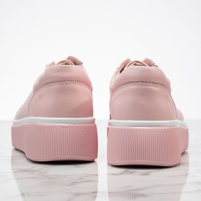 Дамски спортни обувки Изработени от естествена кожа Sophia Розово #13901