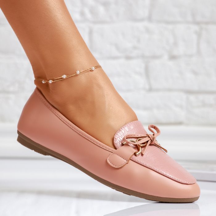 Lane Női Rózsaszín Balerina Cipő #14009