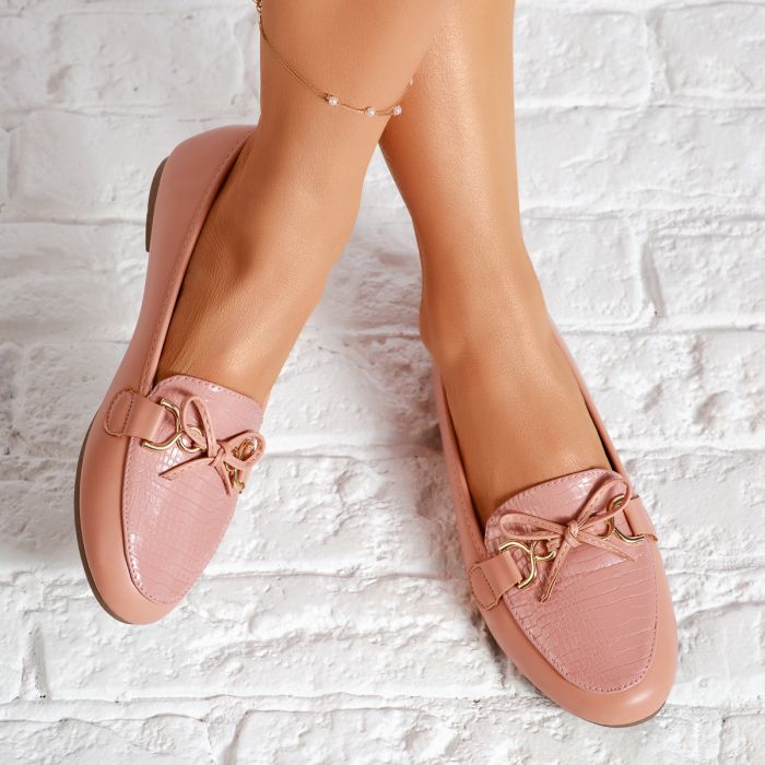 Обувки за балеринки  Lane Розово #14009