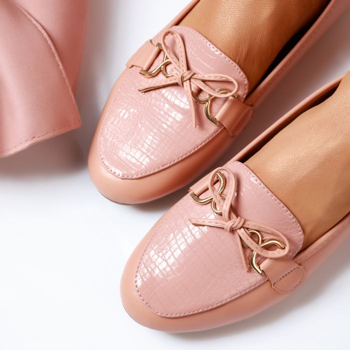 Обувки за балеринки  Lane Розово #14009