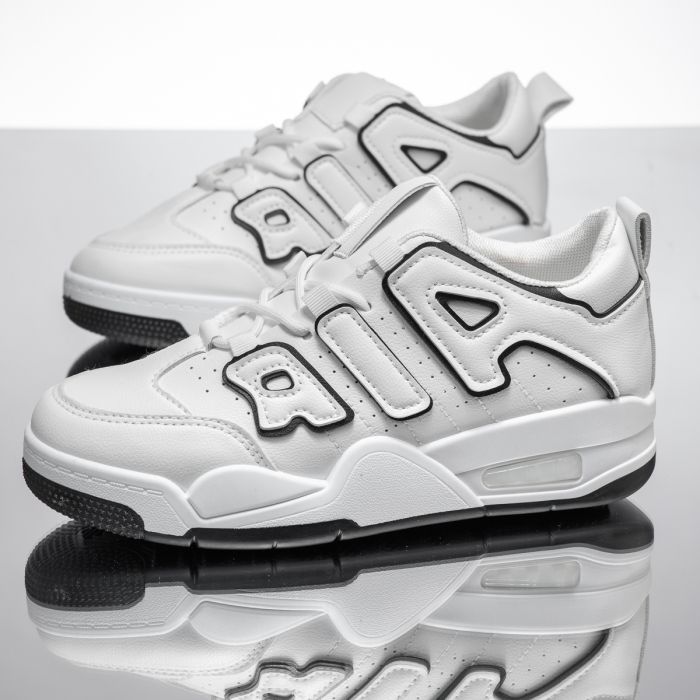Дамски спортни обувки True3 Бяло/черен #14142