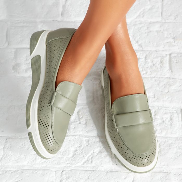 Всекидневни Дамски Обувки Liam Зелено #14328