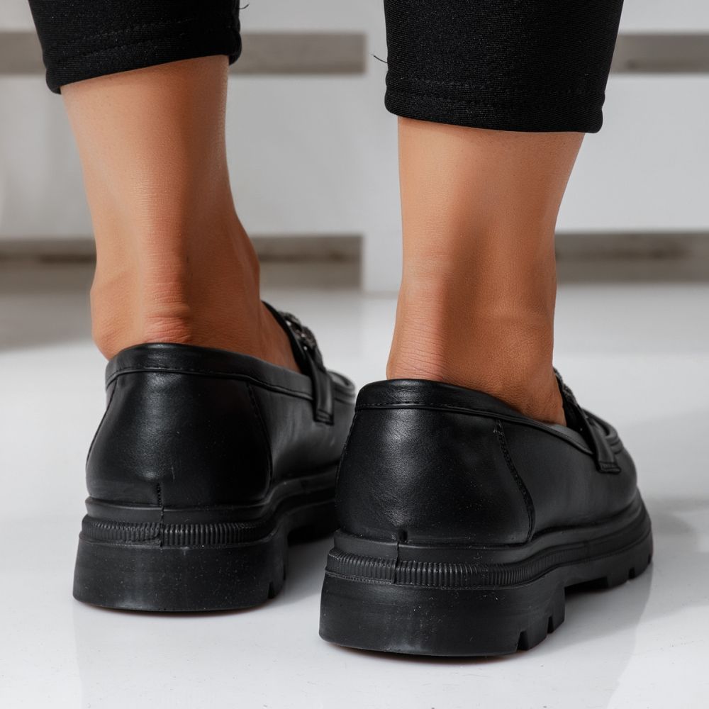 Ava Fekete Női Alkalmi Cipő #16400