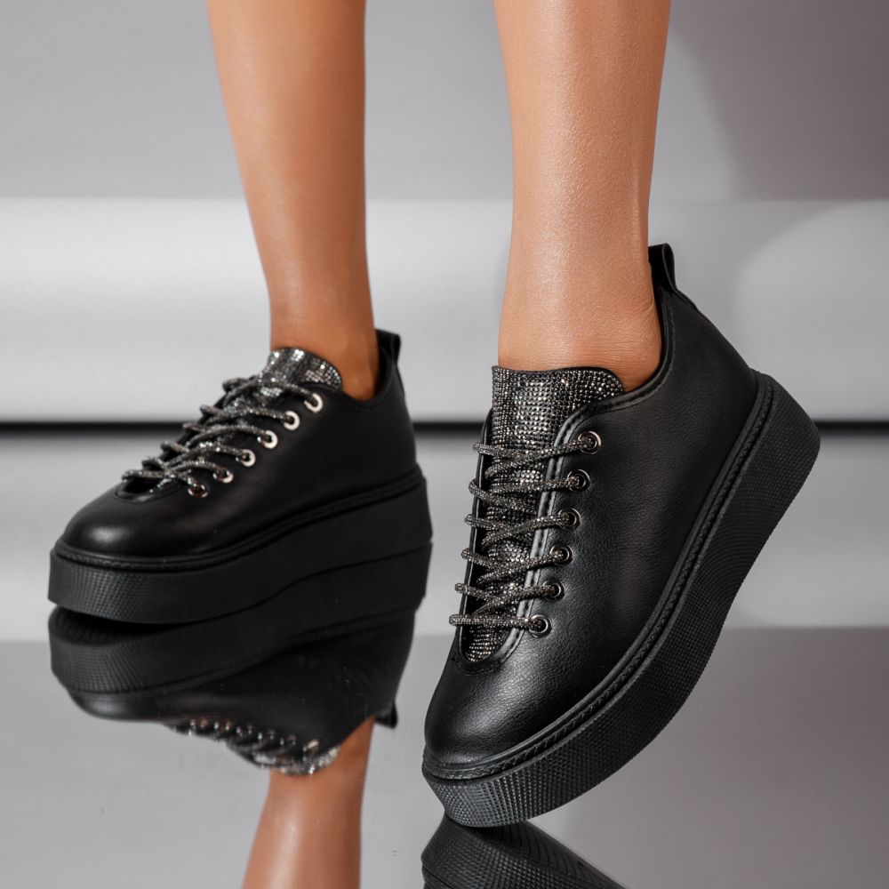 Дамски спортни обувки Theo3 черен #16814