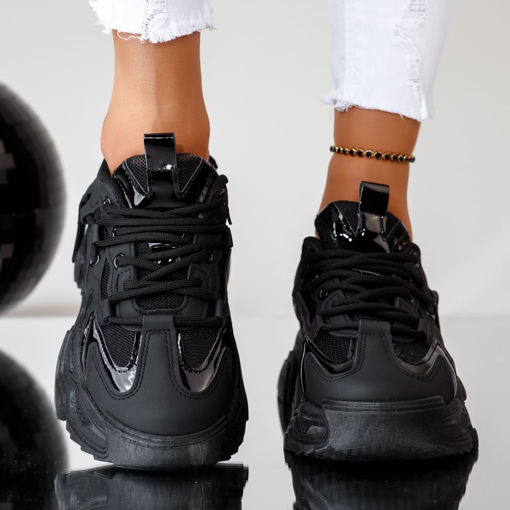 Дамски спортни обувки Aris черен #12022