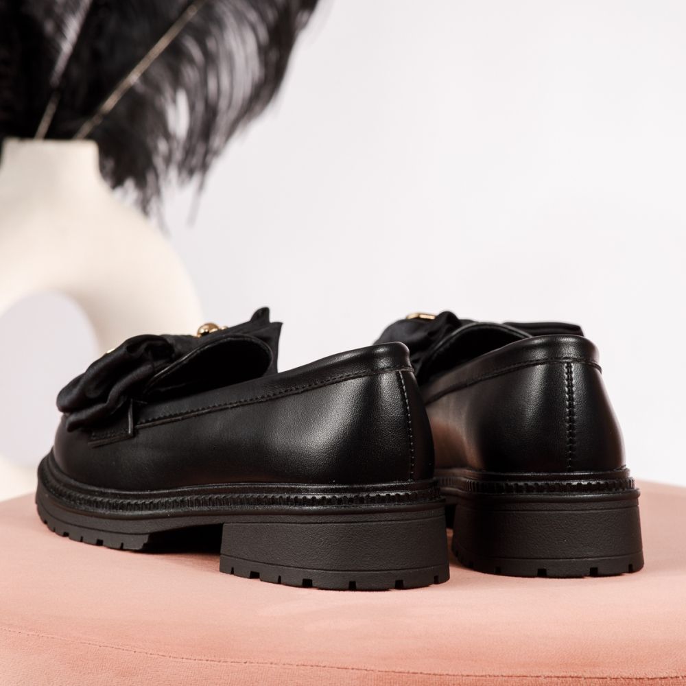 Всекидневни детски обувки черни от еко кожа Anna #19121
