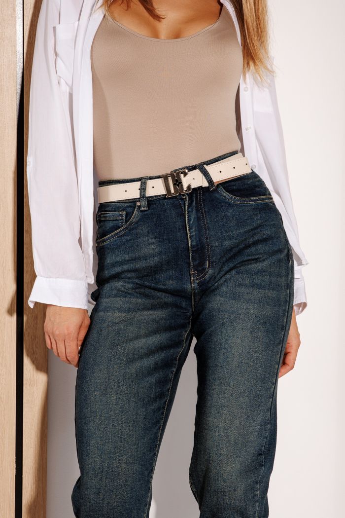 Дамски дънки Baggy Fit Zina сини #A1164