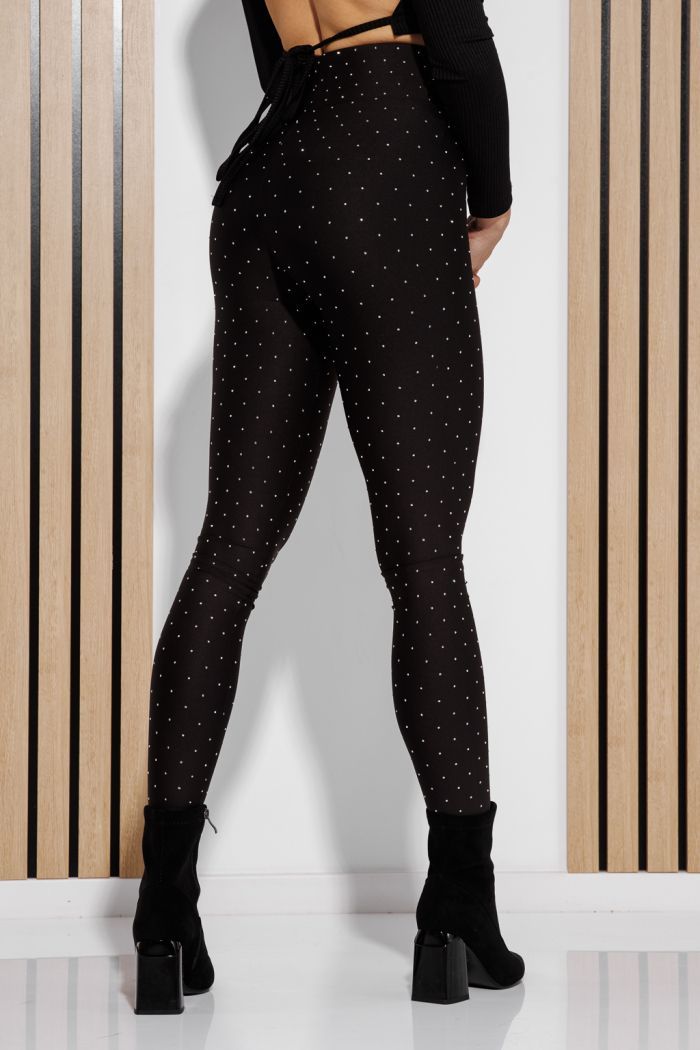 Дамски клин Diamond черен #A1325